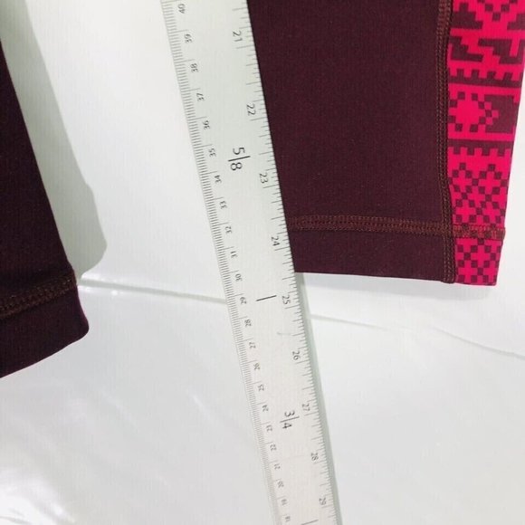 Adidas Pants Womens Adult Small Sweat Climawarm Maroon Activewear Athletic Pant - Picture 7 of 8